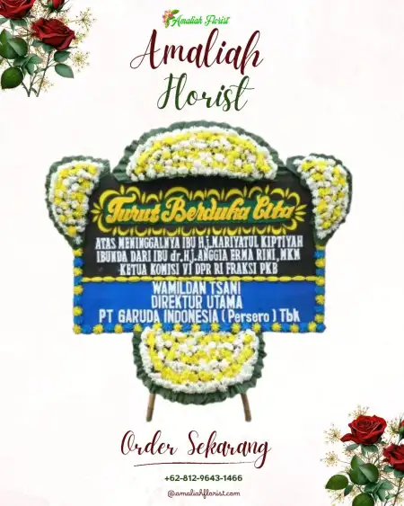 Papan Bunga Duka Gumiwang